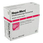 HEPA-MERZ Infusionslösungs-Konzentrat Ampullen