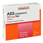 ASS-ratiopharm 100 mg TAH Tabletten