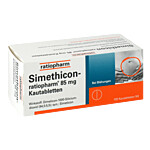 SIMETHICON-ratiopharm 85 mg Kautabletten