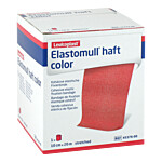 ELASTOMULL haft color 10 cmx20 m Fixierb.rot