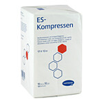 ES-KOMPRESSEN unsteril 10x10 cm 12fach