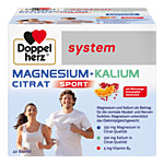 DOPPELHERZ Magnesium+Kalium Citrat system Granulat