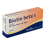 BIOTIN BETA 5 Tabletten