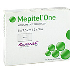 MEPITEL One 5x7,5 cm Silikon Netzverband