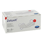 ZETUVIT Saugkompressen unsteril 10x10 cm