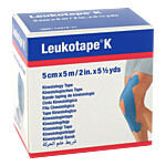 LEUKOTAPE K 5 cm blau