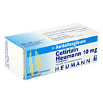 CETIRIZIN Heumann 10 mg Filmtabletten