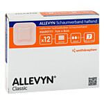 ALLEVYN Schaumverband 7x8 cm haftend