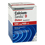 CALCIUM SANDOZ D Osteo 500 mg-400 I.E. Kautabletten