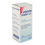 CETIRIZIN STADA Saft 10 mg-10 ml