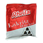 RHEILA Lakritz Hütchen Gummidrops mit Zucker