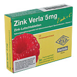 ZINK VERLA 5 mg LutschtablettenHimbeere