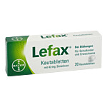 LEFAX Kautabletten