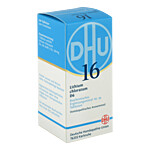 BIOCHEMIE DHU 16 Lithium chloratum D 6 Tabletten