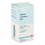 BIOCHEMIE DHU 16 Lithium chloratum D 12 Tabletten