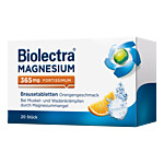 BIOLECTRA Magnesium 365 mg fortissimum Orange