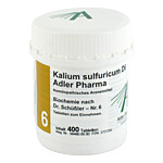 BIOCHEMIE Adler 6 Kalium sulfuricum D 6 Tabletten