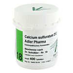 BIOCHEMIE Adler 18 Calcium sulfuratum D 12 Tabletten