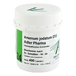 BIOCHEMIE Adler 24 Arsenum jodatum D 12 Tabletten