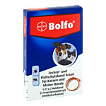 BOLFO Flohschutzband braun f.kleine Hunde-Katzen