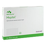 MEPITEL Silikon Netzverband 8x10 cm steril