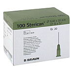 STERICAN Kanülen Luer-Lok 0,40x20 mm Grösse 20 grau
