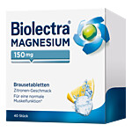 BIOLECTRA Magnesium 150 mg Zitrone Brausetabletten