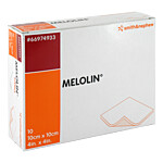 MELOLIN 10x10 cm Wundauflagen steril