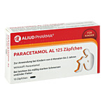 PARACETAMOL AL 125 Säuglings-Suppositorien - Zäpfchen