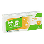 TANTUM VERDE 3 mg Lutschtablettenm.Orange-Honiggeschm.