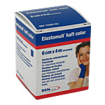 ELASTOMULL haft color 6 cmx4 m Fixierb.blau