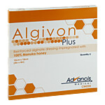 ALGIVON Plus Honigalginat Wundauflage 10x10 cm