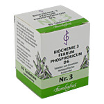 BIOCHEMIE 3 Ferrum phosphoricum D 6 Tabletten