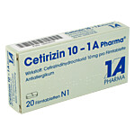 CETIRIZIN 10-1A Pharma Filmtabletten