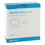 BIATAIN Silicone Lite Schaumverband 7,5x7,5 cm