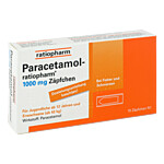 PARACETAMOL-ratiopharm 1.000 mg Zäpfchen