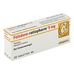 FOLSÄURE-RATIOPHARM 5 mg Tabletten