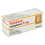 FOLSÄURE-RATIOPHARM 5 mg Tabletten