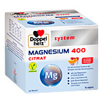 DOPPELHERZ Magnesium 400 Citrat system Granulat