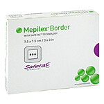 MEPILEX Border Schaumverband 7,5x7,5 cm