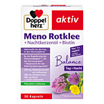 DOPPELHERZ Meno Rotklee+Nachtkerzenöl+Biotin Kaps.