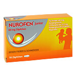 NUROFEN Junior 60 mg Zäpfchen