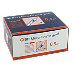 BD MICRO-FINE+ Insulinspr.0,3 ml U100 0,3x8 mm