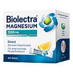 BIOLECTRA Magnesium 300 mg Direct Zitrone Sticks