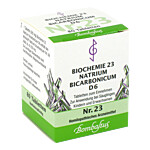 BIOCHEMIE 23 Natrium bicarbonicum D 6 Tabletten