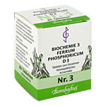 BIOCHEMIE 3 Ferrum phosphoricum D 3 Tabletten