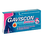 GAVISCON Dual 250mg-106,5mg-187,5mg Kautabletten