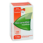 NICORETTE 4 mg freshfruit Kaugummi