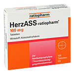 HERZASS-ratiopharm 100 mg Tabletten