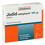 JODID-ratiopharm 100 -m63g Tabletten